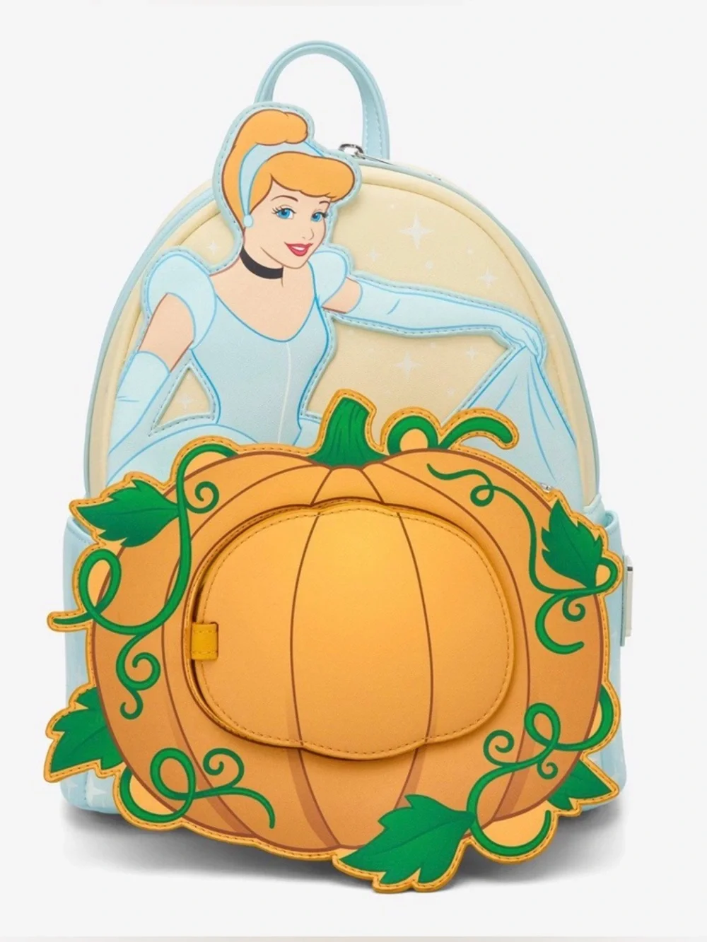 Loungefly Disney Cinderella Ballgown Pumpkin Backpack NWT